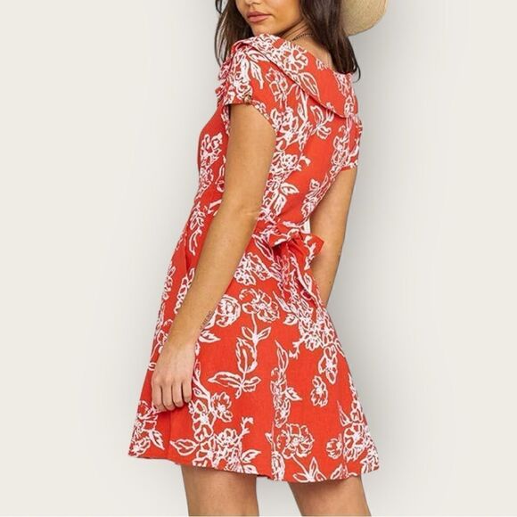 Free People  Love Linen Mini
Dress Size 6 - Picture 4 of 5